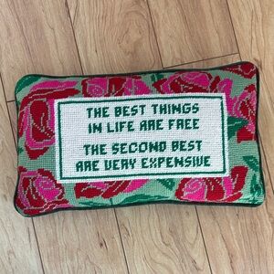 Furbish Green Decorative Pillow